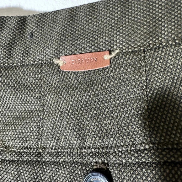 Zara Man Herringbone Trousers - Picture 5 of 5